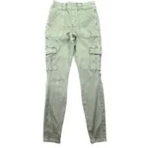 Spanx Stretch Twill Cargo Pants - Women's Green Cargo Jeans  small